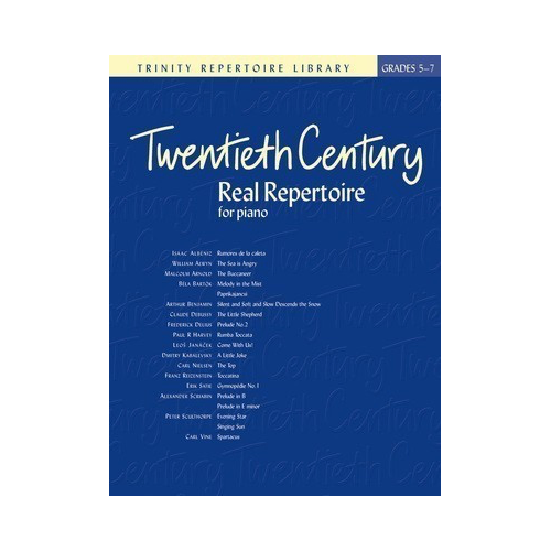 Twentieth Century Real Repertoire Piano Sheet Music