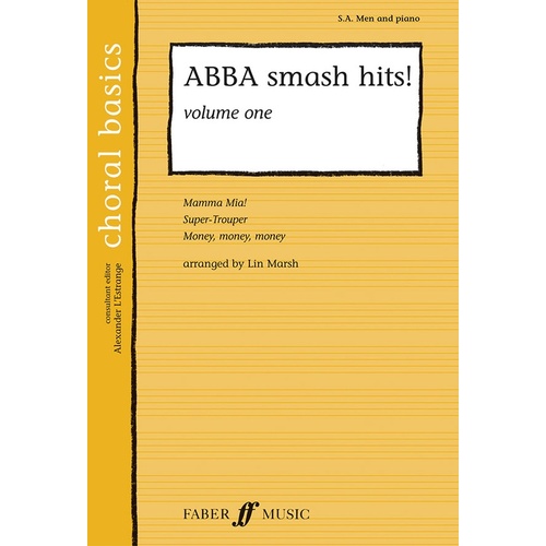ABBA Smash Hits Book 1 for Soprano, Alto, Men, Piano