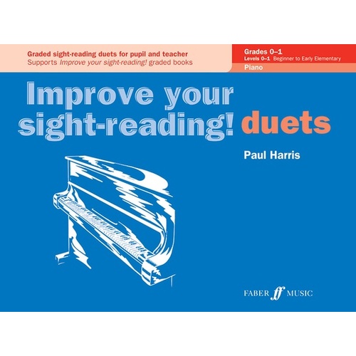 Improve Your Sight Reading Piano Duets Gr 0-1