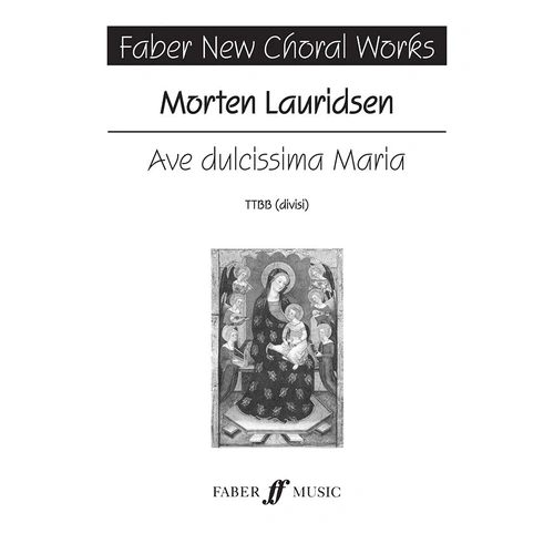 Ave Dulcissima Maria TTBB Choral Sheet Music