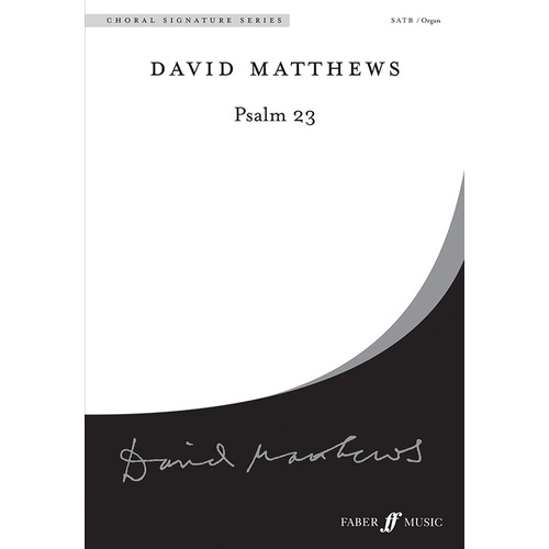 Psalm 23 SATB