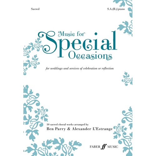 Music For Special Occasions Mixed Voices