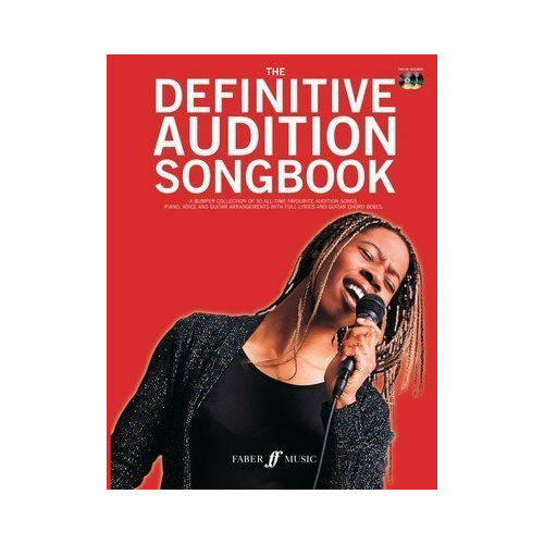 Definitive Audition Songbook with 2 CDs - PVG Sheet Music, 30 Classic Songs for Voice and Piano