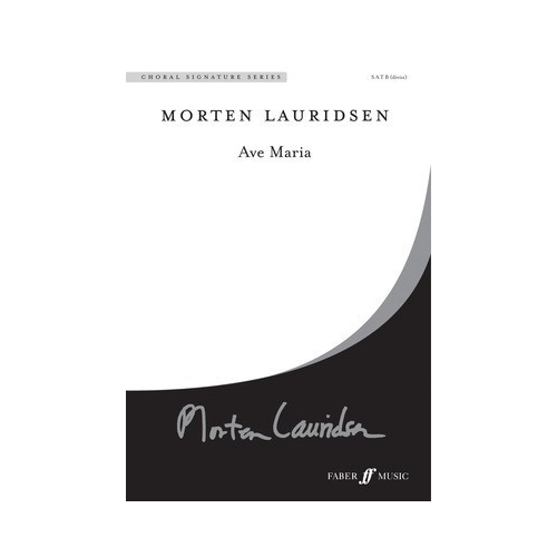 Ave Maria SATB Unaccompanied Choral Sheet Music