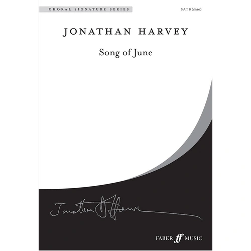 Song of June SATB Choral Sheet Music