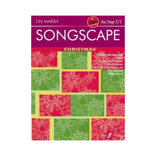 Songscape Christmas Book with 2 CDs