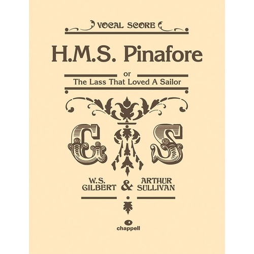 Hms Pinafore Vocal Score