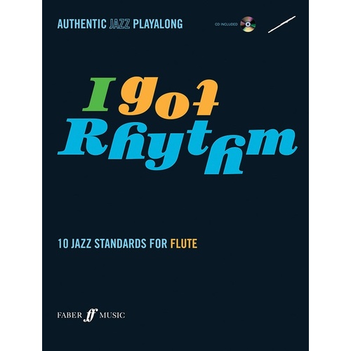 Jazz Playalong I Got Rhythm Flute Book/CD