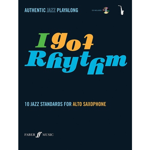 Jazz Playalong I Got Rhythm Alto Sax Book/CD