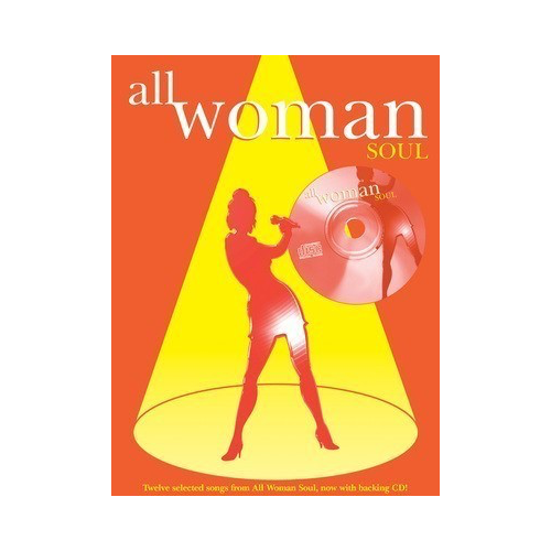 All Woman Soul PVG Sheet Music Book with CD