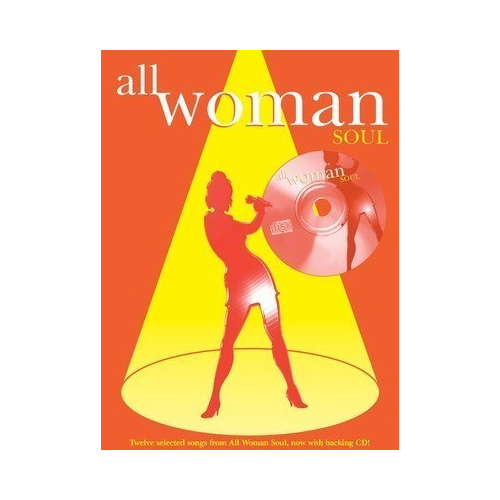 All Woman Soul PVG Sheet Music Book with CD