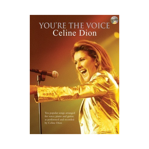 You're The Voice: Celine Dion PVG Sheet Music with CD