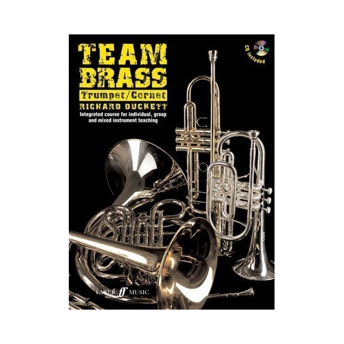 Team Brass Trumpet/Cornet Book with CD for Flexible Course Music Education