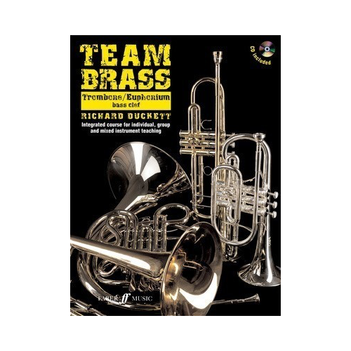 Team Brass Trombone/Euphonium Tutor Book with CD