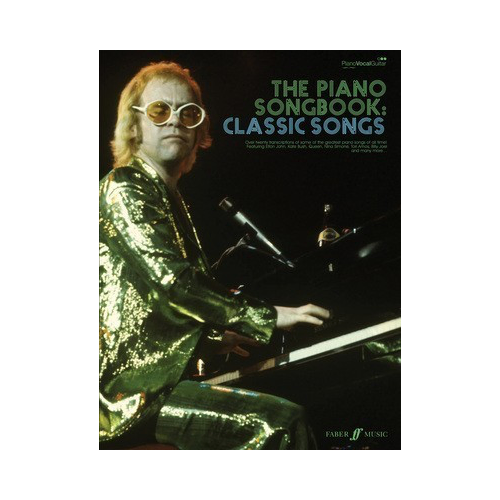 Classic Songs Piano Songbook PVG with Vocal Line and Guitar Chord Boxes