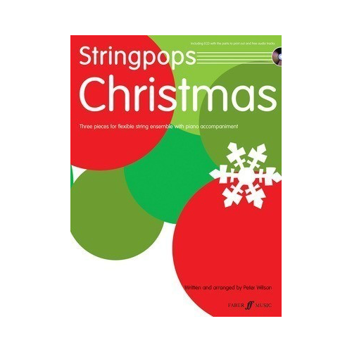 Stringpops Christmas Score with CD for Young String Players