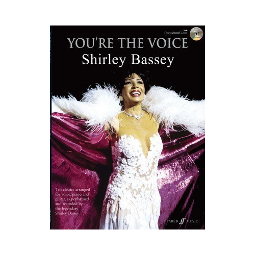 You're The Voice: Shirley Bassey PVG Sheet Music with Accompanying CD