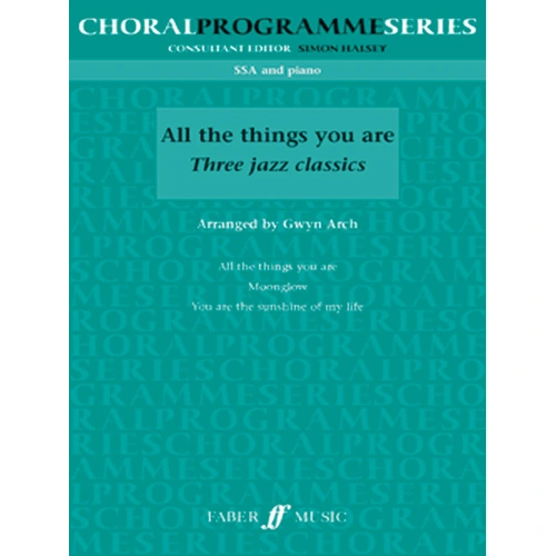 All The Things You Are SSA/Piano Choral Sheet Music