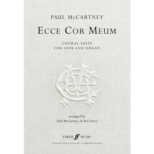 Ecce Cor Meum SATB/Org