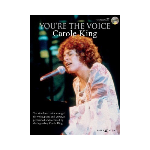 You're The Voice: Carole King PVG Sheet Music with CD
