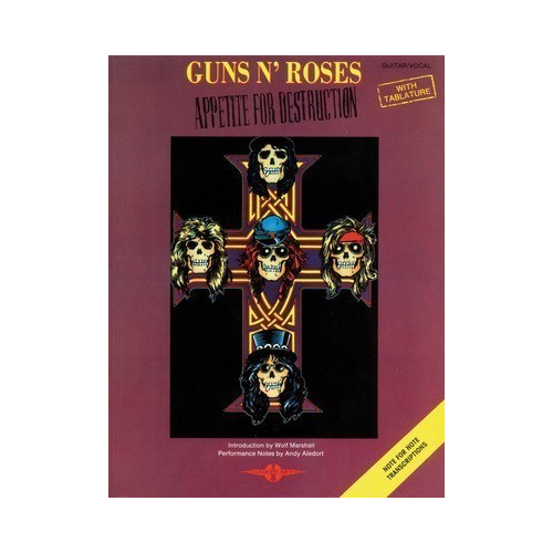 Guns N Roses Appetite for Destruction Guitar Tab Sheet Music