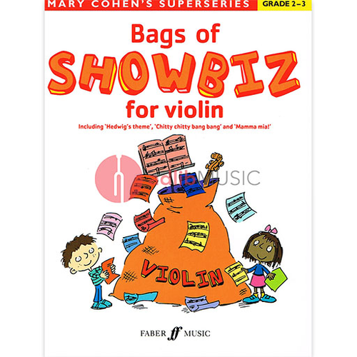 Bags of Showbiz for Violin - Film, Pop, TV & Show Tunes for Grades 2-3