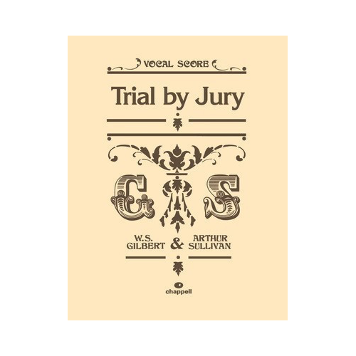 Trial By Jury Vocal Score Sheet Music