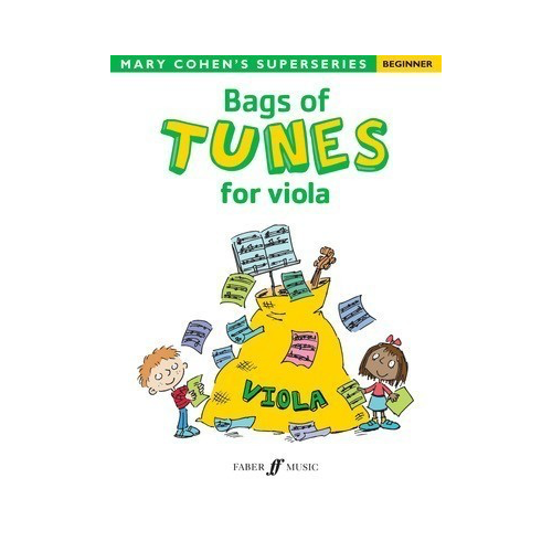 Bags of Tunes for Viola - Beginner Sheet Music for Nursery Rhymes, Folk Songs, and Original Pieces