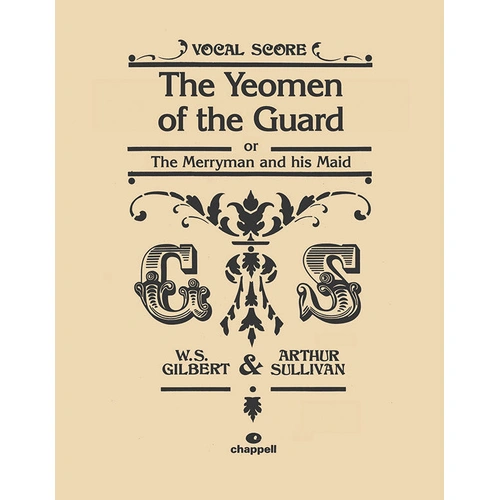 Yeoman of the Guard Vocal Sheet Music Score