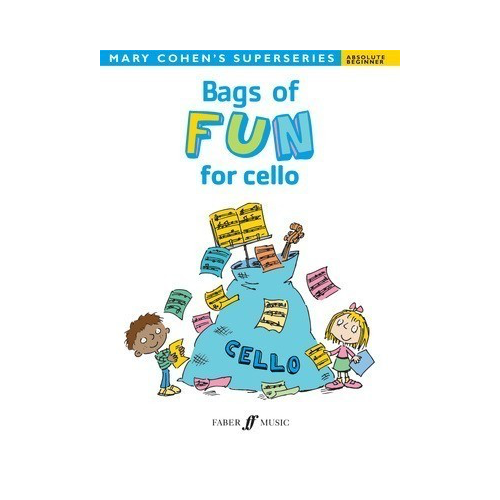 Bags Of Fun For Cello - Beginner Sheet Music by Mary Cohen
