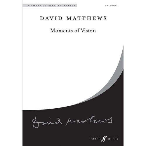 Moments Of Vision SATB