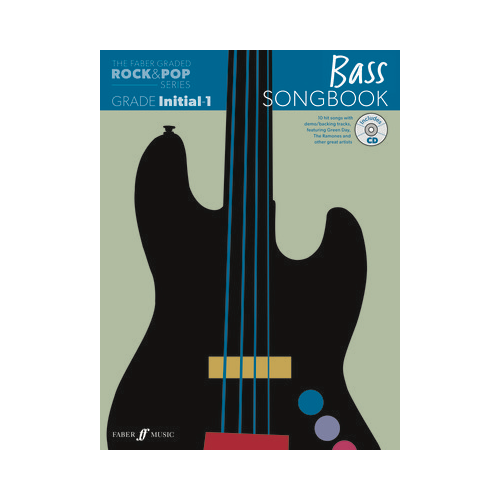 Faber Graded Rock & Pop Bass Guitar Songbook: Initial – Grade 1