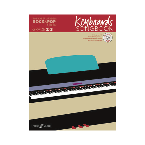 Graded Rock & Pop Keyboard Songbook Grade 2-3 BK/CD