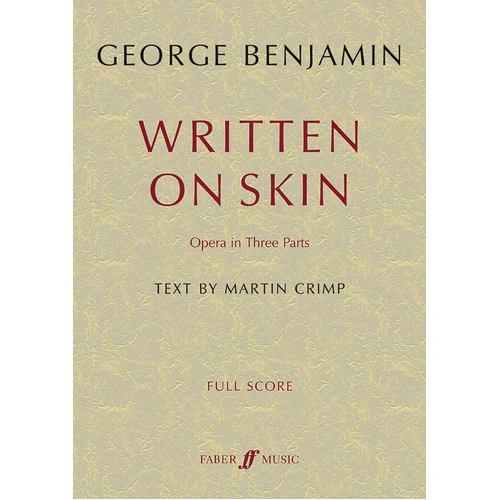 Written on Skin Full Score