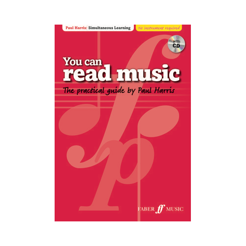 You Can Read Music Workbook and CD by Paul Harris