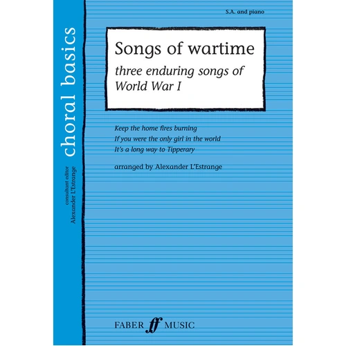 Songs of Wartime Upper Voices Vocal Sheet Music