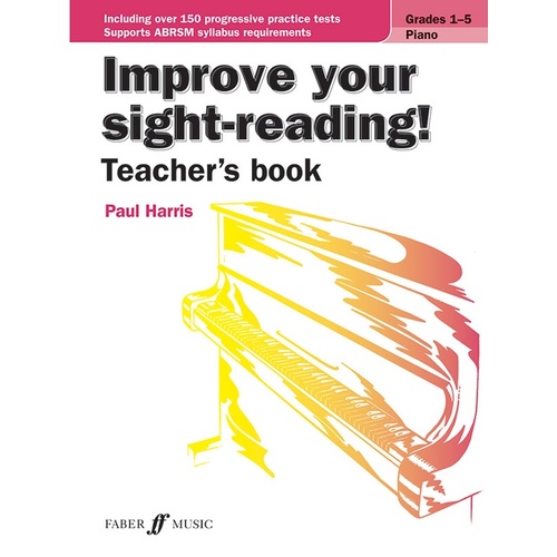 Improve Your Sight Reading Piano Teachers Book