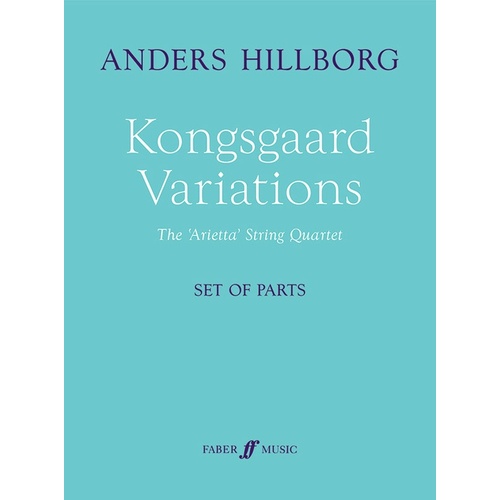 Kongsgaard Variations For String Quartet- Parts