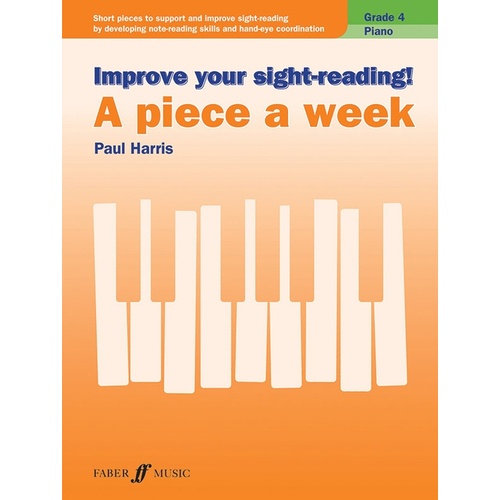Improve Your Sight Reading Piece A Week Piano Gr 4
