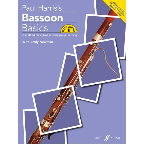 Bassoon Basics Pupil's Book - Beginner Method with Fingering Diagrams, Activities, Duets, and Repertoire for Mini Bassoon and Tenoroons