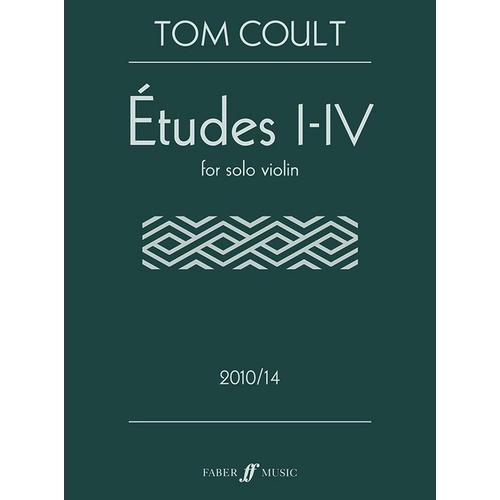 Etudes I-Iv Violin Solo