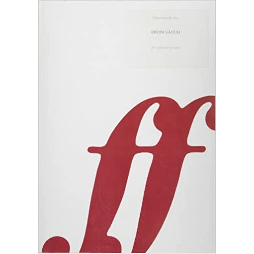 From Sabai for Violin and Piano - Faberprint Edition Handwritten Score