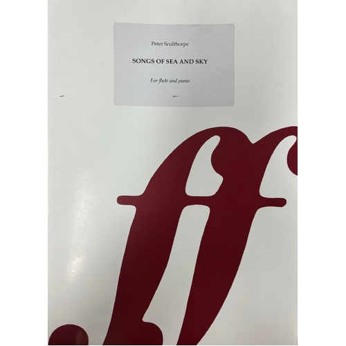 Songs of Sea and Sky for Flute and Piano