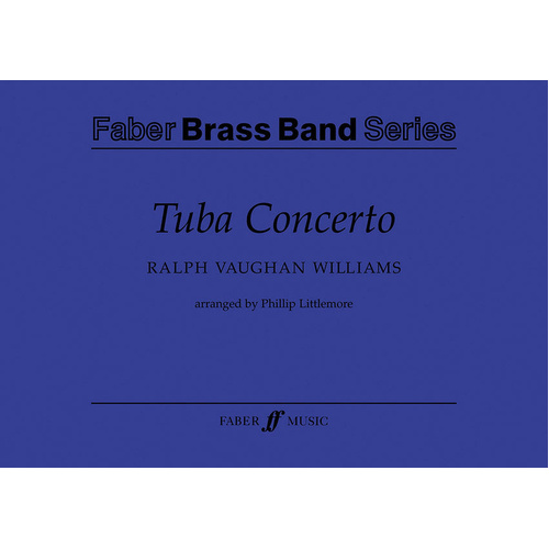 Tuba Concerto by Vaughan Williams - Concert Band Sheet Music