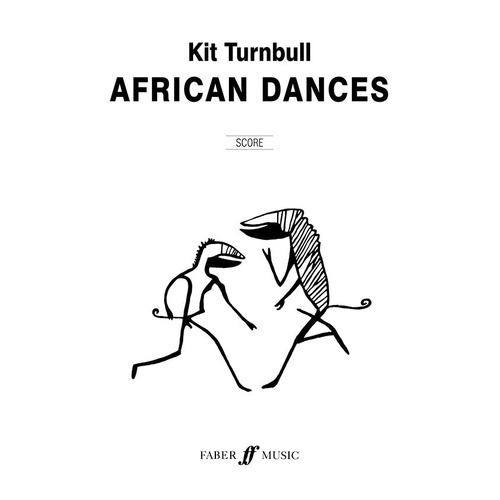African Dances Wind Band Score by Turnbull - Faber