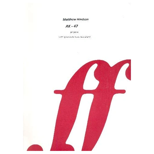 AK47 Piano Solo Sheet Music for Piano
