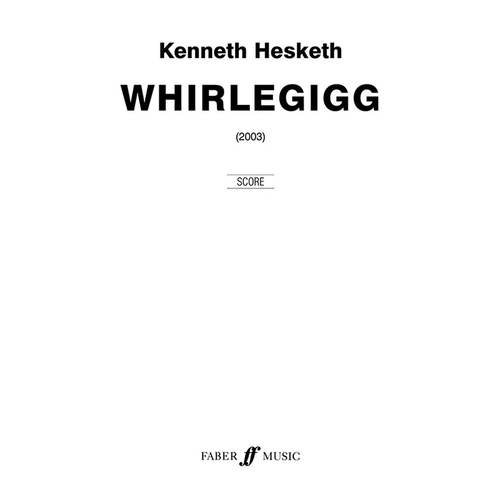 Whirlegig Wind Band Score Fp