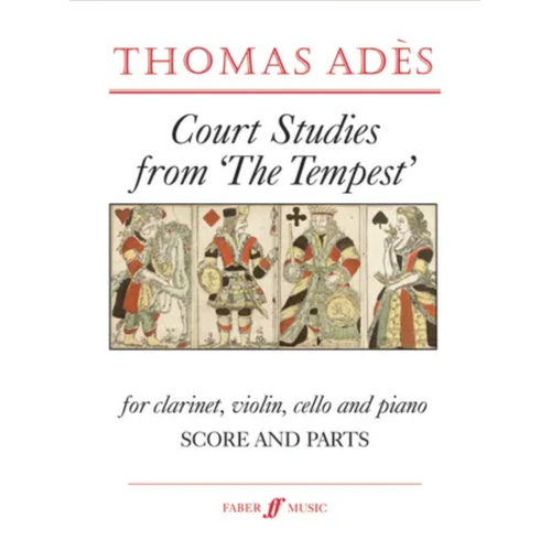 Court Studies from The Tempest - Chamber Sheet Music for Violin, Clarinet, Cello, and Piano