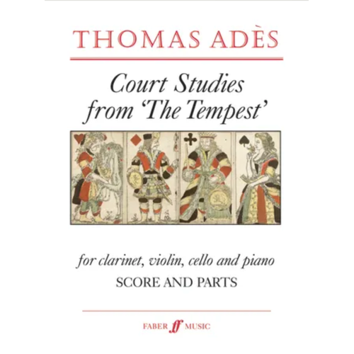 Court Studies from The Tempest Sheet Music for Violin, Clarinet, Cello, and Piano