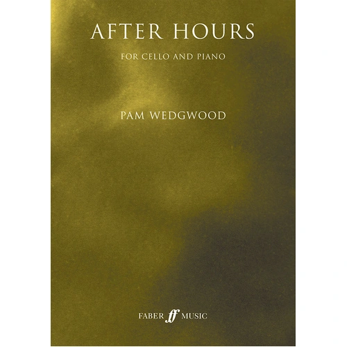 After Hours for Cello - Intermediate Sheet Music by Pam Wedgwood